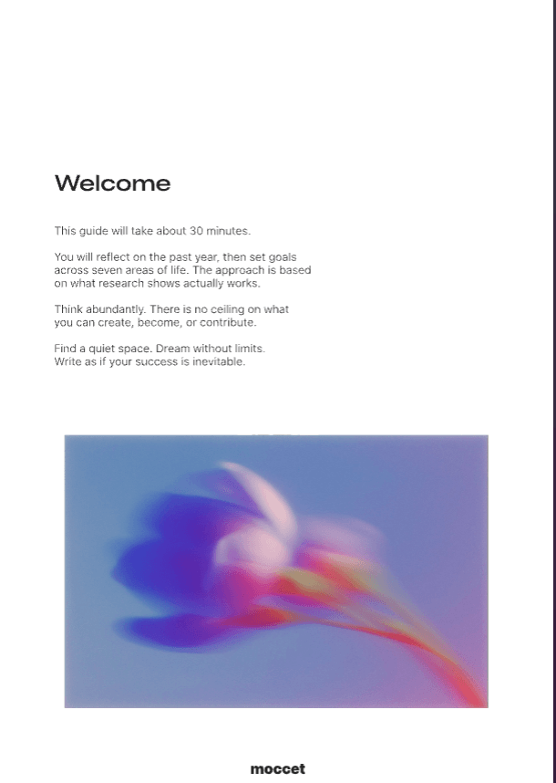 Vision Brochure - Welcome